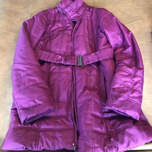 Motherhood Maternity Belted Winter Jacket